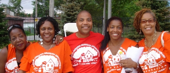 September: Carlos Nelson, GADC Executive Director (center), joins the ladies of GADC at the 2nd Annual 79th Street Festival. The ladies include: Cheryl Johnson (NCP Director), Saint Turner (Administrative. Assistant) , Kim Cox (Consultant), and Linda Johnson (Business & Project Manager). See you next year 9/6/08!