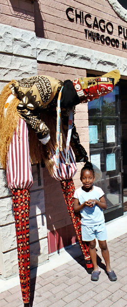 Arts Fest - Stilt Walker